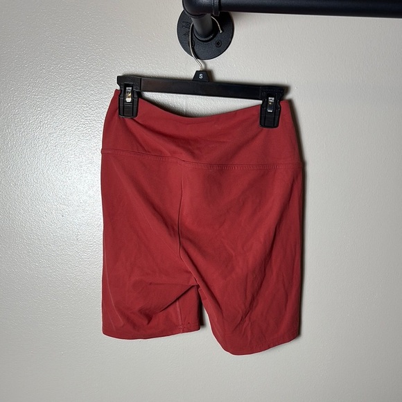 Gymshark Women's Red Bike Shorts - Picture 5 of 6